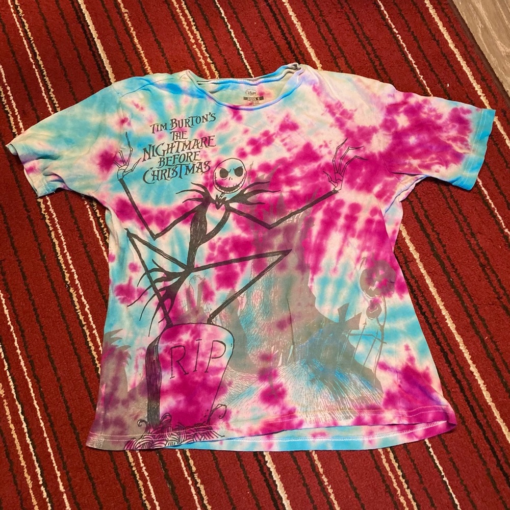 Nightmare before Christmas tiedyeshirt shirt